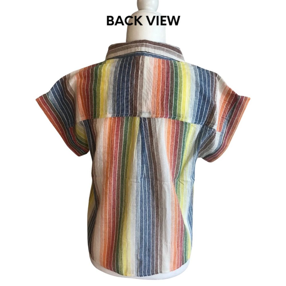 SALE!!!!!! NWT THML Stripe Button Down Shirt - Picture 3 of 5